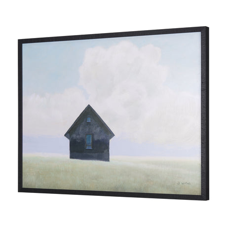 Lonely Landscape I by Mercana Studio a Hand Embellished Textured Framed Art Print from Mercana - Luna Furniture