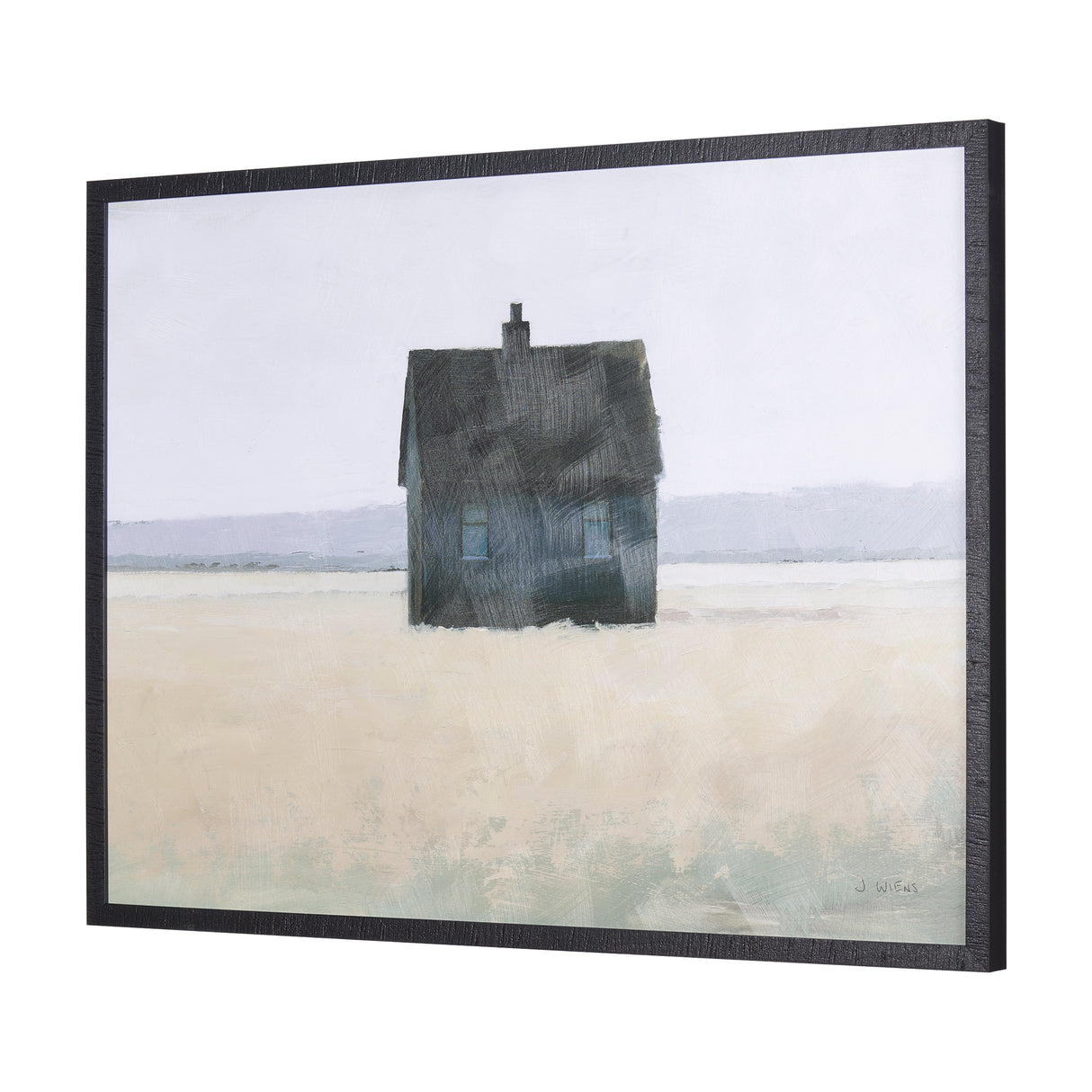 Lonely Landscape II by Mercana Studio a Hand Embellished Textured Framed Art Print from Mercana - Luna Furniture