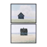 Lonely Landscape II by Mercana Studio a Hand Embellished Textured Framed Art Print from Mercana - Luna Furniture