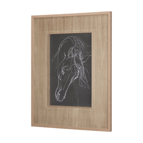 Andalusian Dark I by Mercana Studio a Hand Embellished Textured Framed Art Print Matted under Glass from Mercana - Luna Furniture