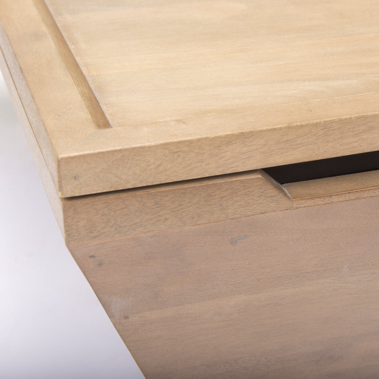 Wyatt 41.0L x 41.0W x 16.0H Brown Wood Angular Coffee Table from Mercana - Luna Furniture