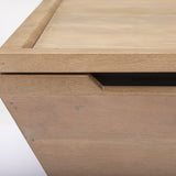 Wyatt 41.0L x 41.0W x 16.0H Brown Wood Angular Coffee Table from Mercana - Luna Furniture