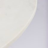 Maxwell Marble Top Pedestal Base Round Coffee Table from Mercana - Luna Furniture