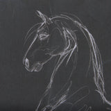 Horse IV by Mercana Studio a Hand Embellished Textured Framed Art Print Matted under Glass from Mercana - Luna Furniture