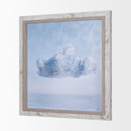 Day cloud I by Mercana Studio a Hand Embellished Textured Framed Art Print from Mercana - Luna Furniture