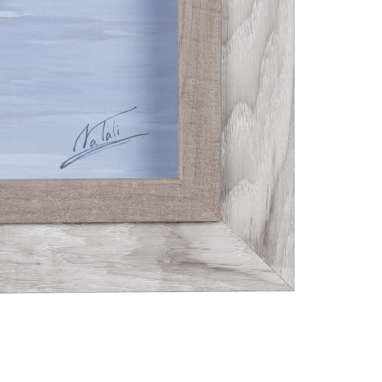 Day cloud I by Mercana Studio a Hand Embellished Textured Framed Art Print from Mercana - Luna Furniture