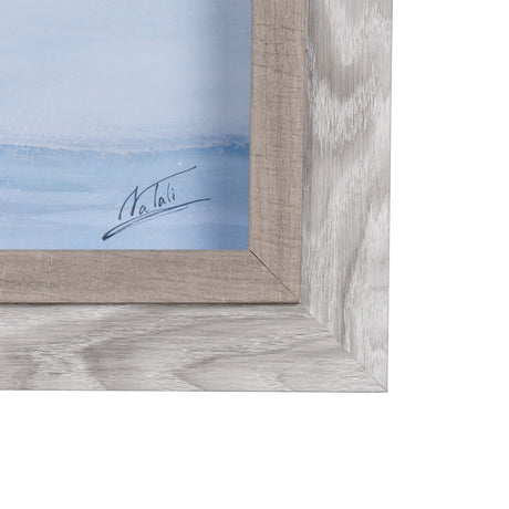 Day cloud II by Mercana Studio a Hand Embellished Textured Framed Art Print from Mercana - Luna Furniture