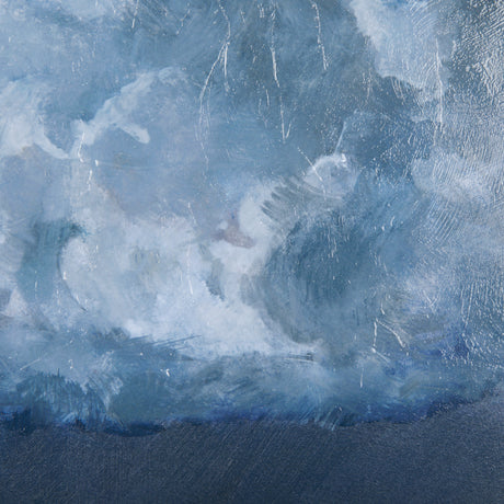 Night cloud I by Mercana Studio a Hand Embellished Textured Framed Art Print from Mercana - Luna Furniture