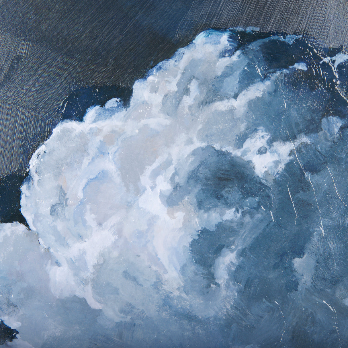 Night cloud I by Mercana Studio a Hand Embellished Textured Framed Art Print from Mercana - Luna Furniture
