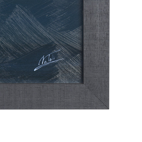 Night cloud II by Mercana Studio a Hand Embellished Textured Framed Art Print from Mercana - Luna Furniture