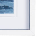 Cloud and Sea by Mercana Studio a Hand Embellished Textured Framed Art Print Matted under Glass from Mercana - Luna Furniture