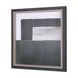 Blocks II by Mercana Studio a Hand Embellished Textured Framed Art Print from Mercana - Luna Furniture
