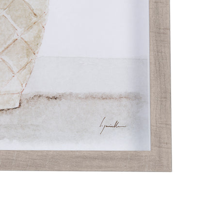 Boho BranchesII by Mercana Studio a Hand Embellished Textured Framed Art Print Matted under Glass from Mercana - Luna Furniture