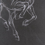 Horse III by Mercana Studio a Hand Embellished Textured Framed Art Print Matted under Glass from Mercana - Luna Furniture