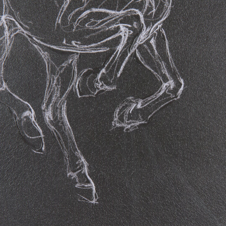 Horse III by Mercana Studio a Hand Embellished Textured Framed Art Print Matted under Glass from Mercana - Luna Furniture