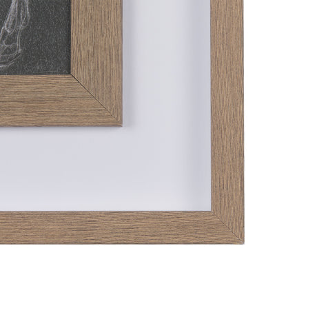 Horse IV by Mercana Studio a Hand Embellished Textured Framed Art Print Matted under Glass from Mercana - Luna Furniture