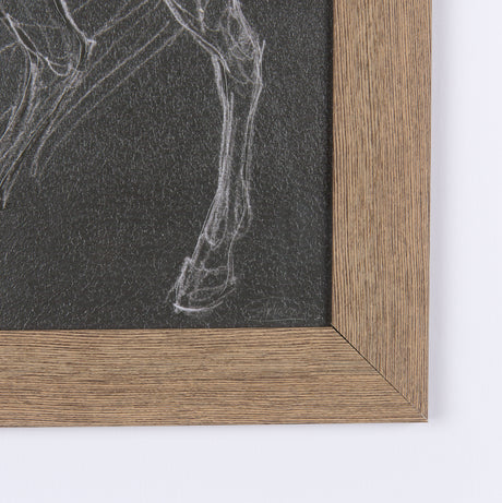 Horse IV by Mercana Studio a Hand Embellished Textured Framed Art Print Matted under Glass from Mercana - Luna Furniture