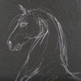 Horse IV by Mercana Studio a Hand Embellished Textured Framed Art Print Matted under Glass from Mercana - Luna Furniture