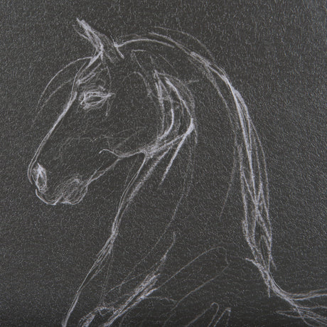 Horse IV by Mercana Studio a Hand Embellished Textured Framed Art Print Matted under Glass from Mercana - Luna Furniture