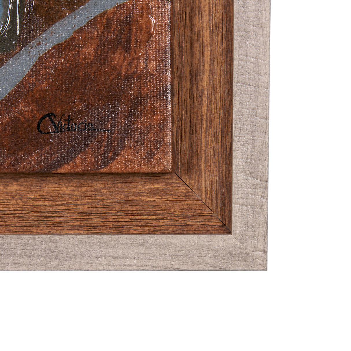 Windy Day by Mercana Studio a Hand Embellished Textured Framed Canvas from Mercana - Luna Furniture