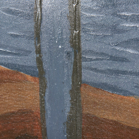 Gray Day by Mercana Studio a Hand Embellished Textured Framed Canvas from Mercana - Luna Furniture