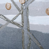 Gray Day by Mercana Studio a Hand Embellished Textured Framed Canvas from Mercana - Luna Furniture