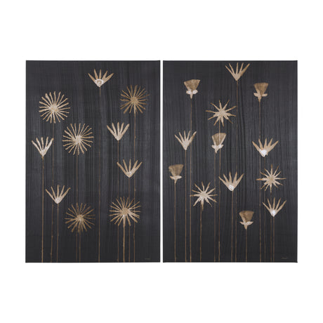 Spark I by Mercana Studio a Hand Embellished Textured Canvas from Mercana - Luna Furniture