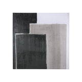 Block I by Mercana Studio a Hand Embellished Textured Canvas from Mercana - Luna Furniture