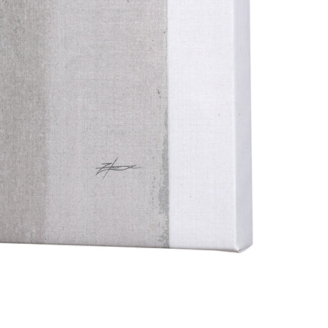 Block I by Mercana Studio a Hand Embellished Textured Canvas from Mercana - Luna Furniture