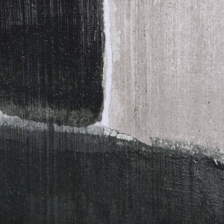 Block I by Mercana Studio a Hand Embellished Textured Canvas from Mercana - Luna Furniture