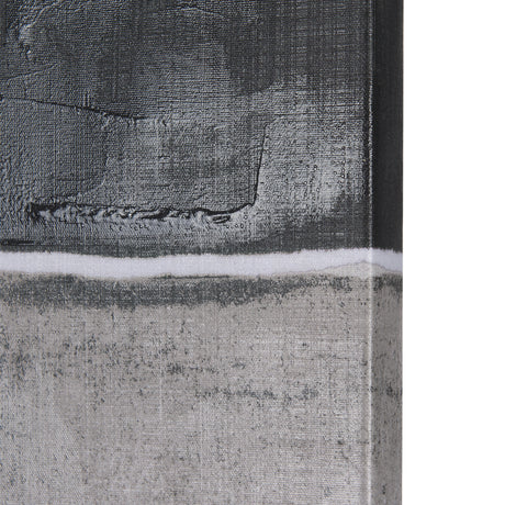 Block II by Mercana Studio a Hand Embellished Textured Canvas from Mercana - Luna Furniture