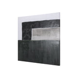 Block II by Mercana Studio a Hand Embellished Textured Canvas from Mercana - Luna Furniture