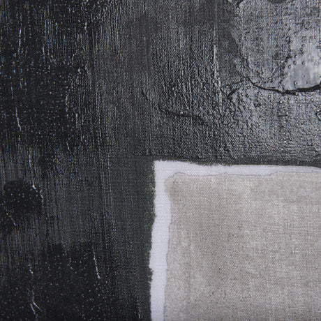Block II by Mercana Studio a Hand Embellished Textured Canvas from Mercana - Luna Furniture