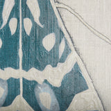 Moth Blue III by Mercana Studio a Hand Embellished Textured Canvas from Mercana - Luna Furniture