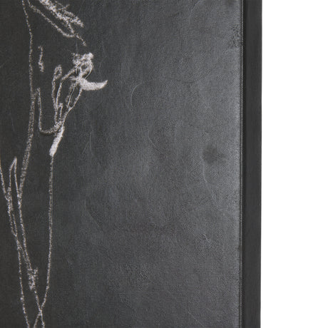 Thoroughbred Dark III by Mercana Studio a Hand Embellished Textured Canvas from Mercana - Luna Furniture