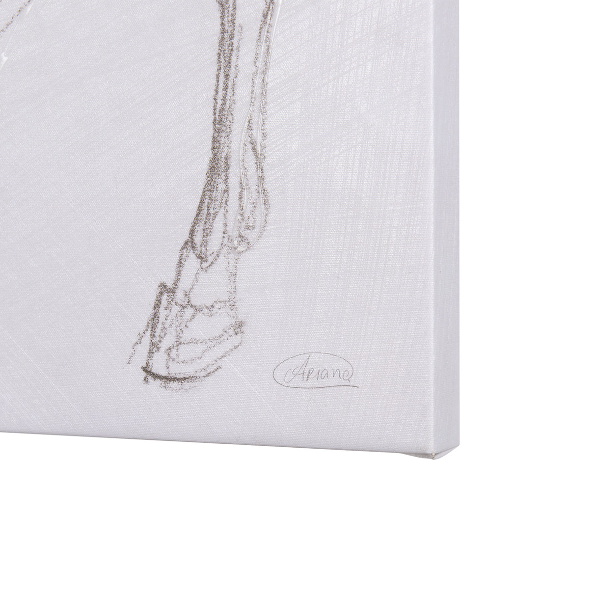Horse II by Mercana Studio a Hand Embellished Textured Canvas from Mercana - Luna Furniture