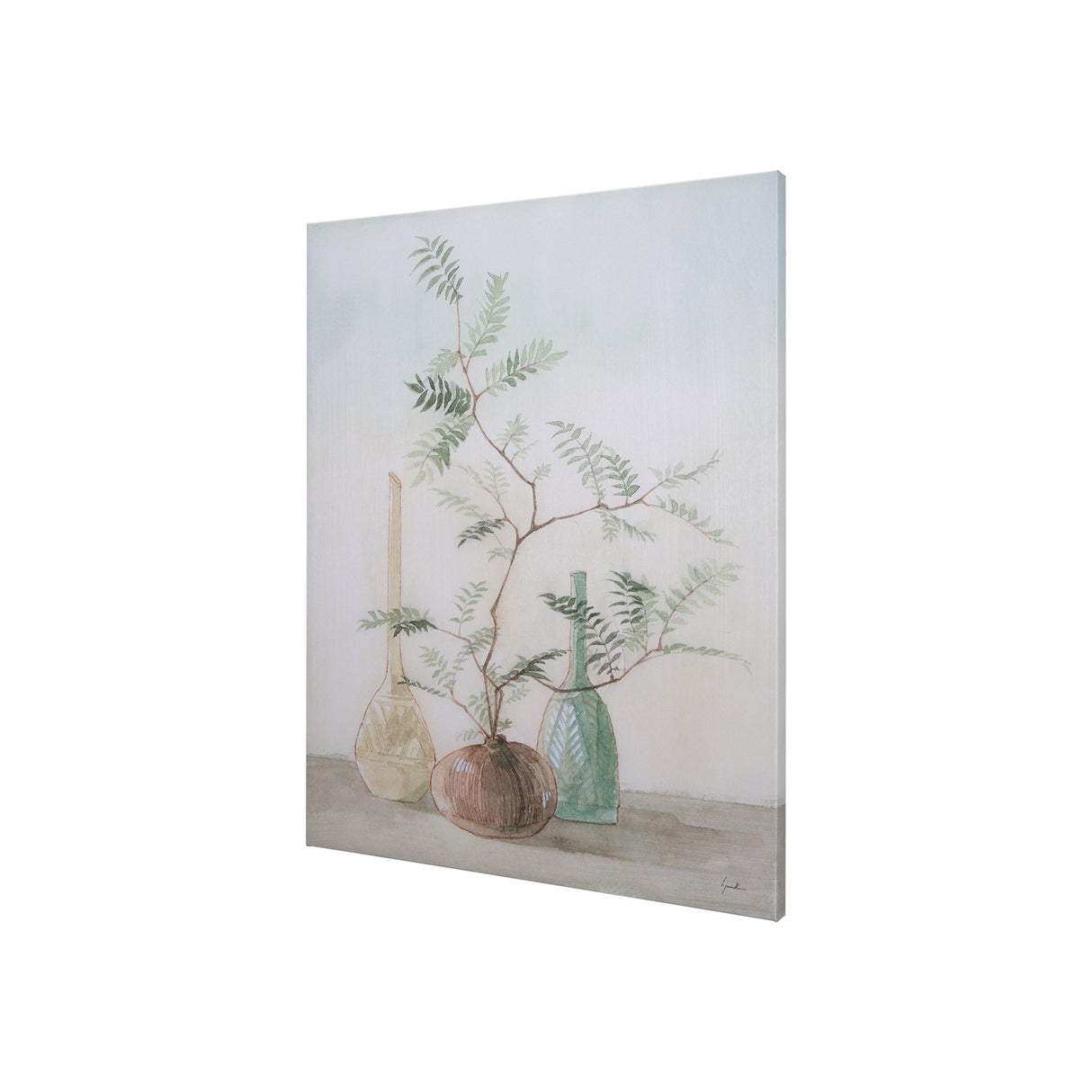 Boho Branches I by Mercana Studio a Hand Embellished Textured Canvas from Mercana - Luna Furniture