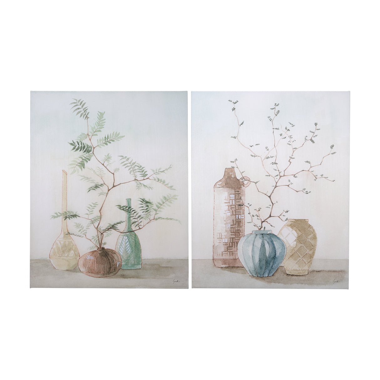 Boho Branches II by Mercana Studio a Hand Embellished Textured Canvas from Mercana - Luna Furniture