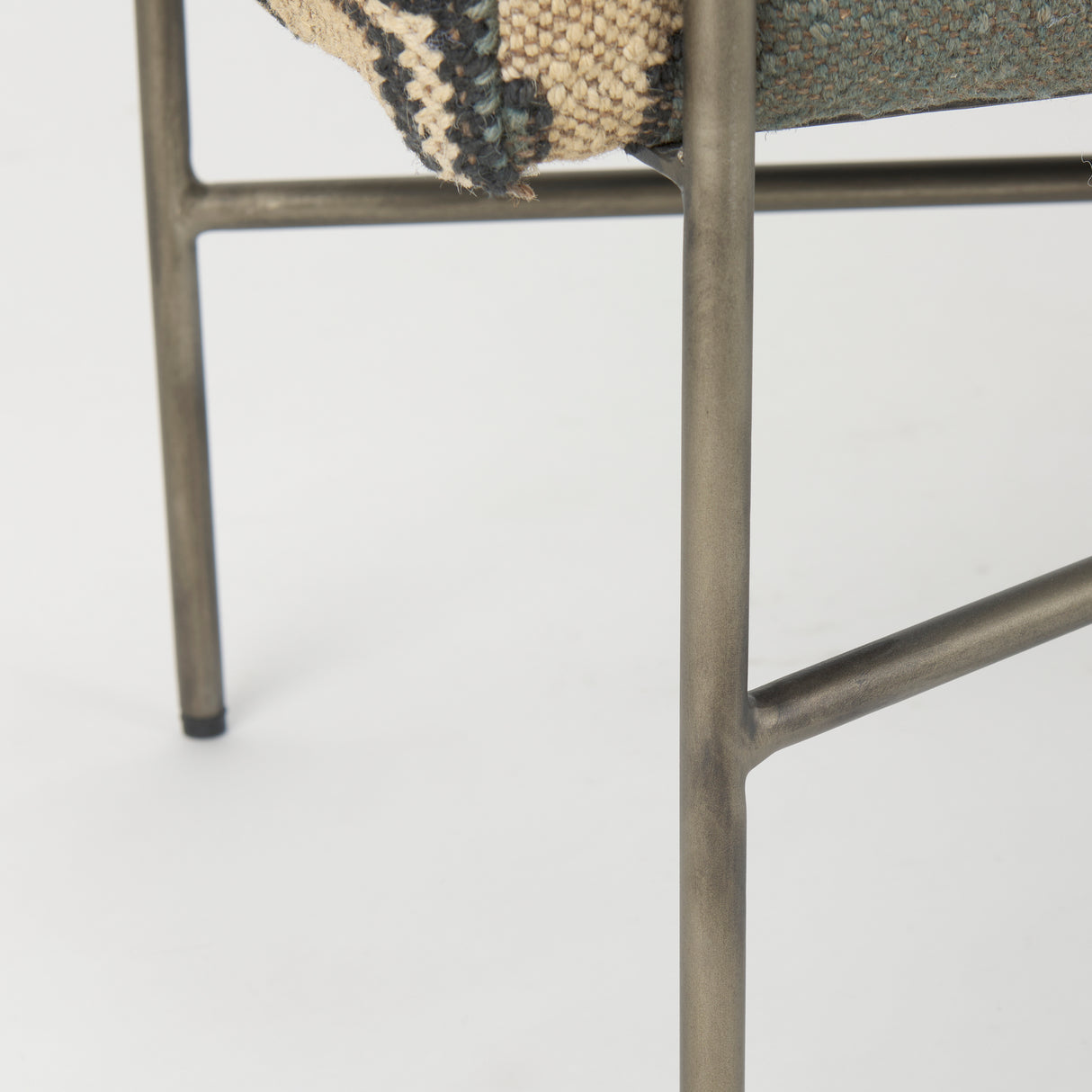 Avery I 55L x 17W Multi Colored Upholstered Patterned Seat Accent Bench from Mercana - Luna Furniture