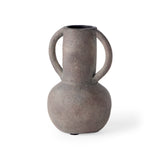 Armani 6.7H Brown-Gray Double Ear Vase from Mercana - Luna Furniture