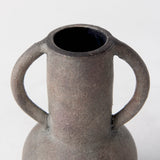 Armani 6.7H Brown-Gray Double Ear Vase from Mercana - Luna Furniture