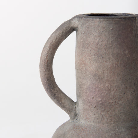 Armani 6.7H Brown-Gray Double Ear Vase from Mercana - Luna Furniture