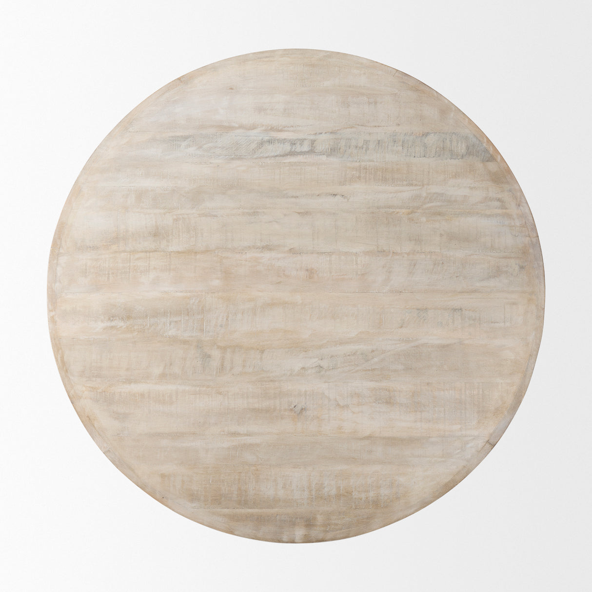 Rosie 48.0L x 48.0W x 16.0H Round Blonde Wood Coffee Table from Mercana - Luna Furniture