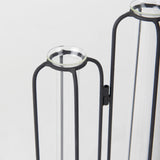 Mila 13.4L x 2.5W x 11.0H Metal and Glass Decorative Accent from Mercana - Luna Furniture