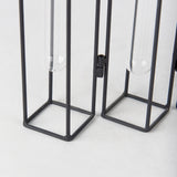 Mila 13.4L x 2.5W x 11.0H Metal and Glass Decorative Accent from Mercana - Luna Furniture