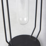 Aria 4.5L x 3.9W x 11.0H Metal and Glass Holder Object from Mercana - Luna Furniture