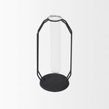 Aria 4.3L x 3.9W x 9.6H Metal and Glass Decorative Accent from Mercana - Luna Furniture