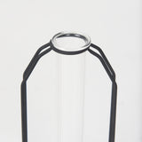 Aria 4.3L x 3.9W x 9.6H Metal and Glass Decorative Accent from Mercana - Luna Furniture