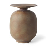 Rylee 7.7H Medium Brown Ceramic Vase from Mercana - Luna Furniture