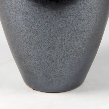 Kora Medium Dark Metallic Double Ear Vase from Mercana - Luna Furniture